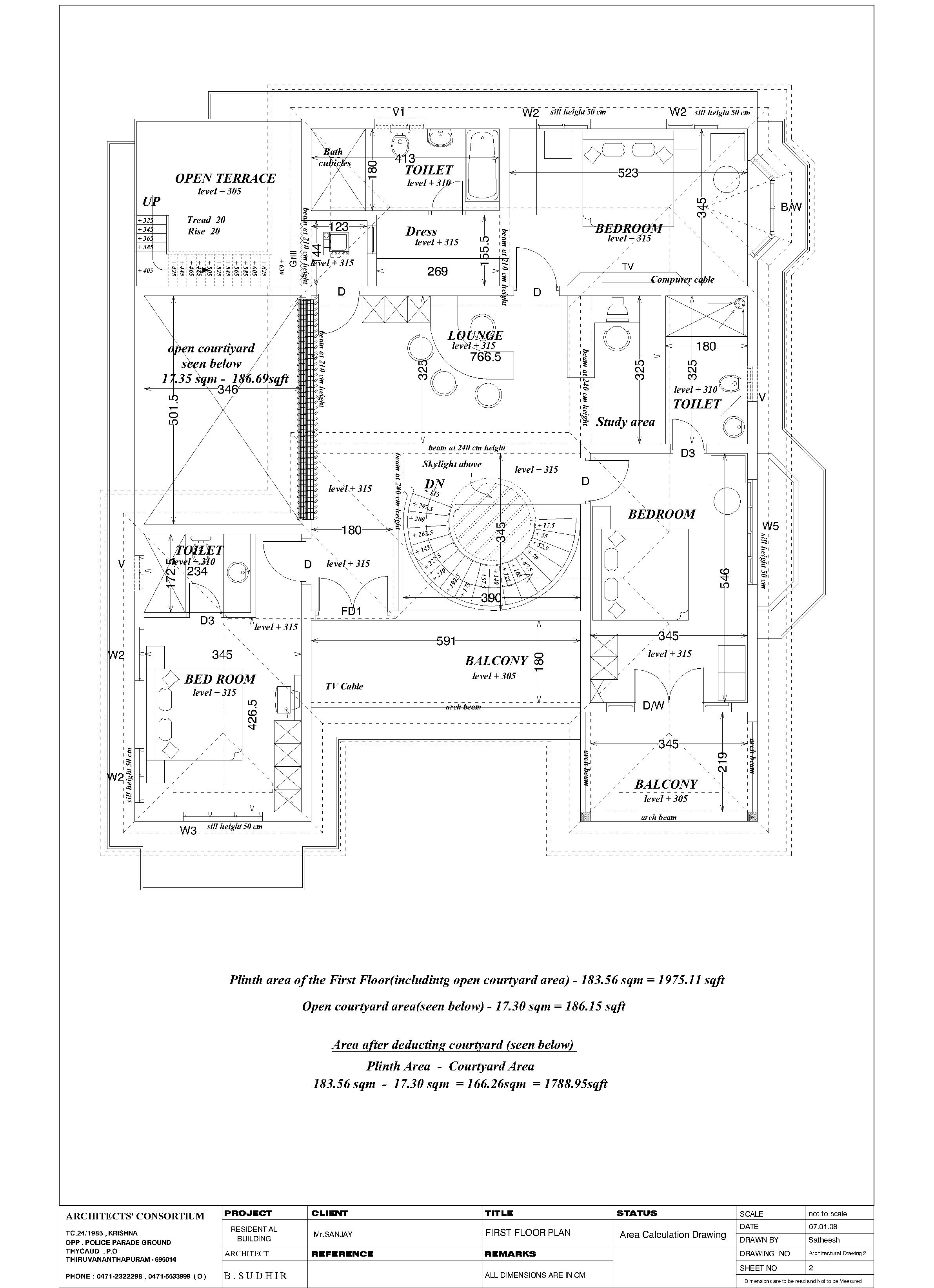 FIRST FLOOR PLAN - Transform Property Consulting
